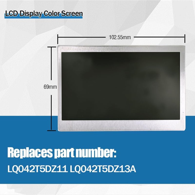 CULMKARI شاشة LCD ملونة تناسب فورد 2014-2016 إيسكيب 2013-2016 فوكوس عداد سرعة 150 ميل في الساعة يستبدل LQ042T5DZ11 LQ042T5DZ13A - Image 3